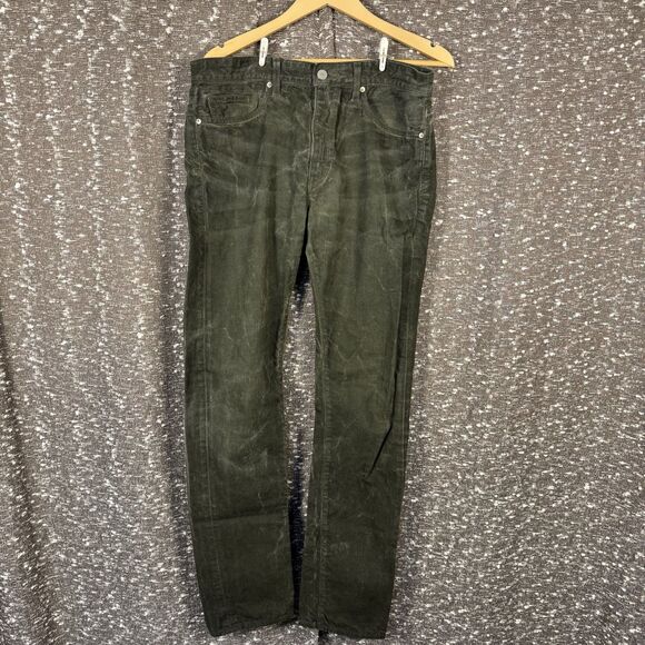 Levi's Made & Crafted Men's Tack Slim Green Jeans Pants W 32 Lot 05081-0098 - Picture 1 of 12